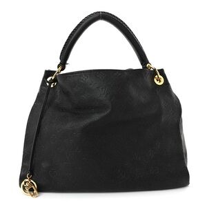 New Auth LOUIS VUITTON Empreinte Artsy MM Black